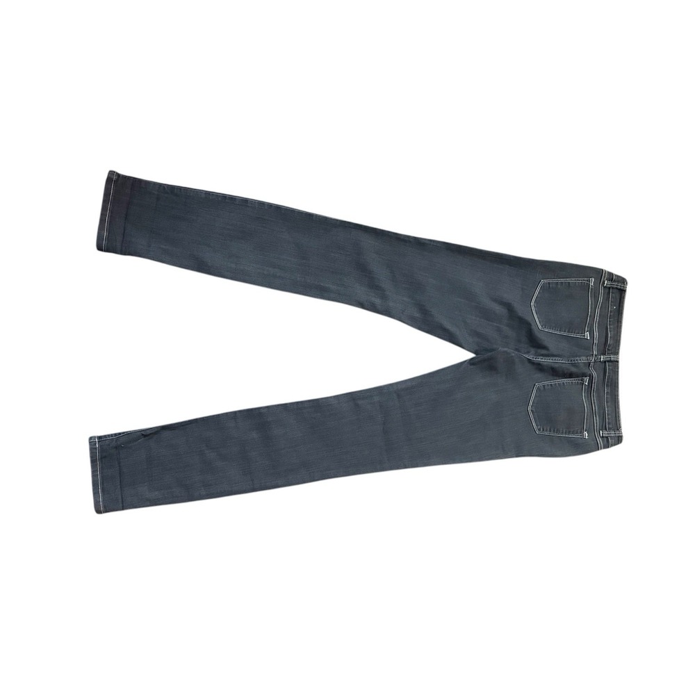 Prana Jeans Womens 6/26 TALL Washed Out Black Kayla Slim Straight Organic Cotton - Picture 4 of 9